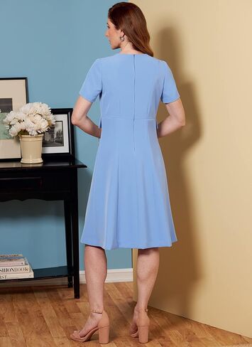 Butterick Misses' A-Line Shaped Dress Sewing Pattern Kit, Design Code B6871, Sizes 14-16-18-20-22 in Kuwait