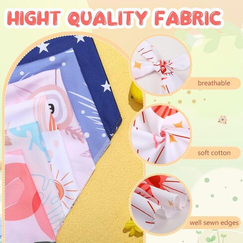 Amylove 50 Pcs Dog Bandanas Bulk for Dogs Puppy Floral Dog Bibs Holiday Washable Scarf Pets Triangle Head Scarfs Bandanas Pet Costume Dog Outfit(Flower,Large) in Saudi Arabia