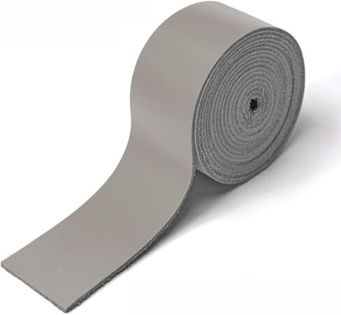 WUTA Top Grain Genuine Leather Strap Belt Blank Strap First Layer Cowhide Leather Roll Belts Tags Making for Crafts Working Projects (Width 18mm) in Kuwait