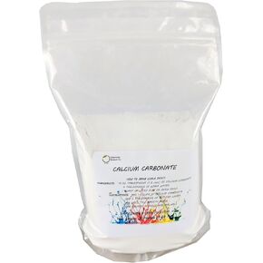 Greenway Biotech Calcium Carbonate Powder- Natural Antacid Limestone Rock Dust Very Fine Powder for, Home, Chalk Paint Texture Additive, and Other DIY Projects (3, Pounds)