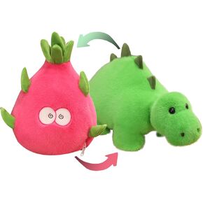Dinosaur Stuffed Animal Toys, Small Dino Pterosaur Plush Toys with Big Dinosaur Egg Cute Plush Doll Soft Stuffed Animal Gift for Boys Girls Baby Kids Toddlers