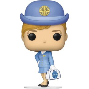 Funko POP Pop! Ad Icons: Pan Am - Stewardess with White Bag, Multicolor, 56816