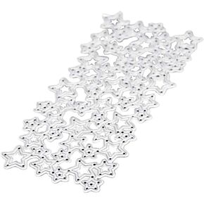Metal Stars Cutting Dies Decorative Die Cuts Embossing Script Stencils for DIY Scrapbooking Diary Cards Embellishments Die Cuts for Earrings