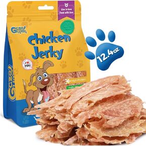 Chicken Jerky Dog Treat,Training Treats for Dogs w/Glucosamine Chondroitin, High Protein, Made with Real Chicken