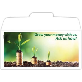 Drive Up Envelopes - Grow Your Money - 500/box - Money Envelopes