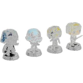 Star Wars Pack 4 Figurines POP! Movies Vinyl Retro Series 9 cm