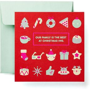 American Greetings Christmas Card (One Smile at a Time)