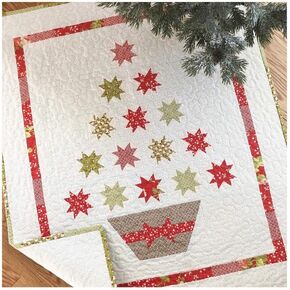 Pattern Basket Merry Little Christmas Pattern, None