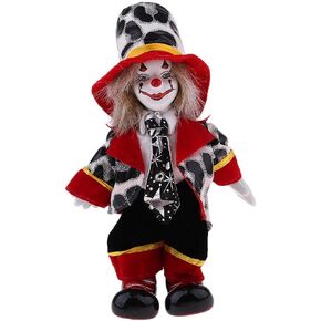 Clown Figure Doll Ornaments Home Table Desk Top Decor Halloween Decoration Gift - #3