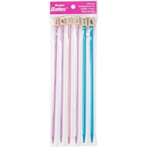 Silvalume 11191 Knitting Needles, Straight, 10-Inch