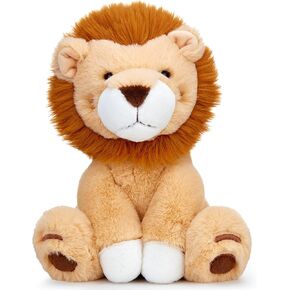 IKASA Lion Stuffed Animals Plush Toys,10" Cute Plushie Soft Cuddly Toy, Gifts for Family Kids Girls Boys