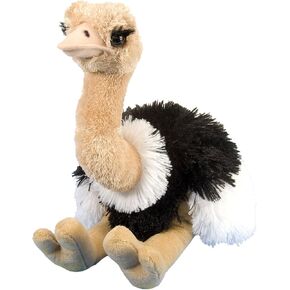 Wild Republic Ostrich Plush, Stuffed Animal, Plush Toy, Gifts for Kids, Cuddlekins 12 Inches