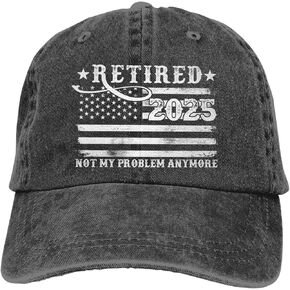 ZRBLWZ Funny Retirement Gift for Men's 2024 Hat for Women Gifts for Birthday Hat Retired 2024 Baseball Cap