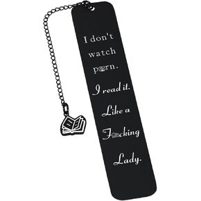 Smutty Book Lovers Reading Gifts Funny Bookmarks for Bookish Book Marker for Birthday Gifts Female Friends Spicy Reader Bookworms Book Club Gift Women Men Valentines Day Graduation Gift for Her
