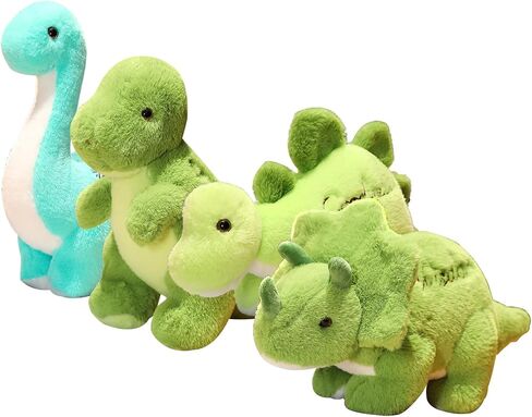 Dinosaur Stuffed Animal Toys, Small Dino Pterosaur Plush Toys with Big Dinosaur Egg Cute Plush Doll Soft Stuffed Animal Gift for Boys Girls Baby Kids Toddlers in Saudi Arabia