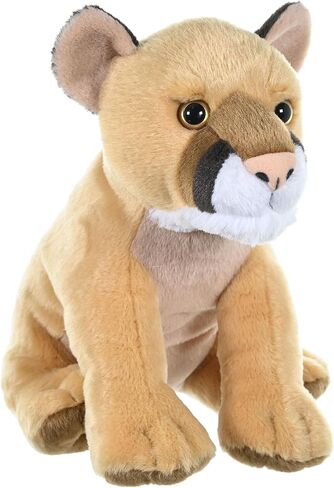 Wild Republic Mountain Lion Plush, Stuffed Animal, Plush Toy, Gifts for Kids, Cuddlekins 12 Inches in Saudi Arabia
