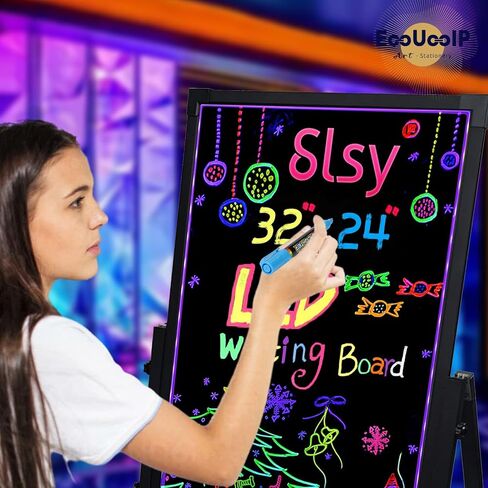 علامات الطباشير EooUooIP - 8 قطع ذات أطراف قابلة للعكس، علامات سبورة متينة للمسح الجاف والرطب للوحة تخطيط التقويم الأكريليكي لنافذة السيارة in Kuwait