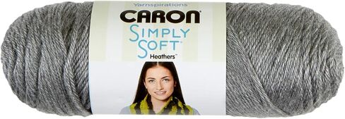 Caron Simply Soft Gray Heather in Saudi Arabia
