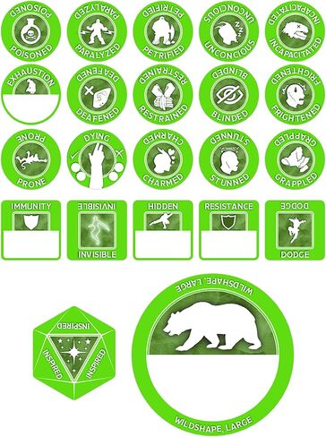 مجموعة رموز غيل فورس ناين درويد، متعددة الألوان in Kuwait