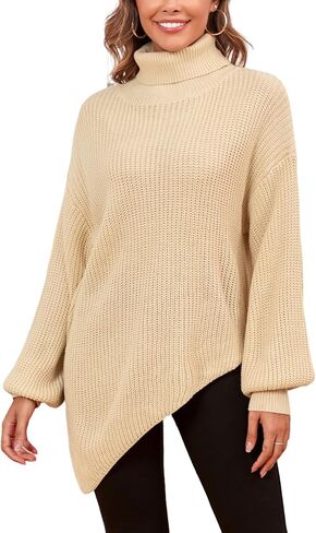 ZAFUL Women Christmas Sweater Oversized Pullover Sweaters Casual Loose Long Sleeve Knit Tops in Kuwait