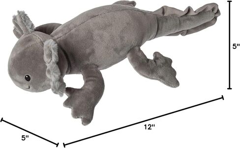 Mary Meyer Axolotl Stuffed Animal Soft Toy, 12-Inches, Grey Otto in Kuwait