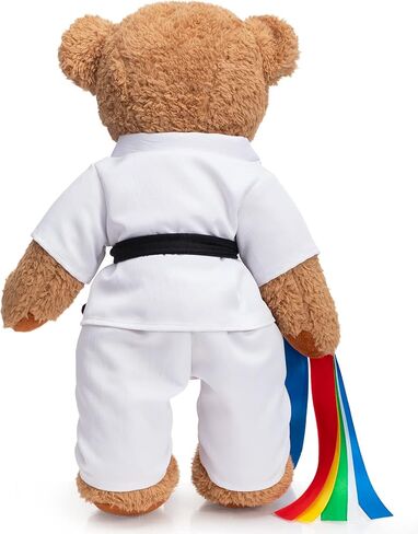 HollyHOME Pajama Bear Stuffed Animal with Clothes Teddy Bear in Bathrobe Plush Toy Birthday Bedtime Gift for Girls 16 inches in Saudi Arabia