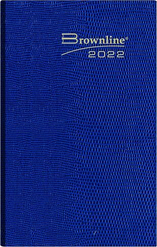Brownline® 2025 Traditional Weekly Pocket Planner, Appointment Book, 12 Months, January to December, Perfect Binding, 4.75" x 3", Assorted Colors (CB303.ASX-25) in Saudi Arabia