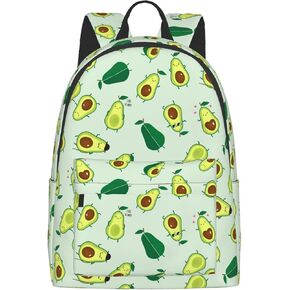 16 inch backpack Funny Cartoon Avocado Laptop Backpack Full Print School Bookbag Shoulder Bag for Travel Daypack