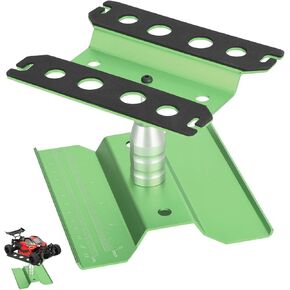 Niiyen Car Repair Station, Rotation Assembly Platform Work Stand with Strong Professionalism and Adjustable Height for 1/8 1/10 RC Model Car(Green)