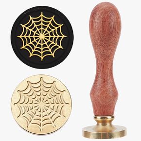 MAYJOYDIY Christmas Nativity Wax Seal Stamp 25mm Pray Theme Sealing Wax Stamp Dazzling Stars Removable Brass Head Wood Handle for Xmas Gift Packaging Wedding Invitations Envelopes