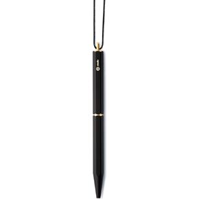 Y-studio YS-STAT-28 Portable Ballpoint Pen, Gel Ink, Black