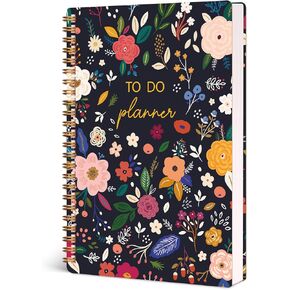 Koogel To Do List Notepad، دفتر مخطط مقاس 6.5 × 8.5 بوصة، 80 ورقة، قائمة مراجعة المهام اليومية للمفكرة للعمل والمدرسة والمنزل الشخصي المنظم in Kuwait