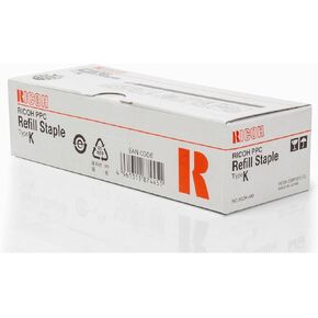 Genuine Ricoh 410802 (Type K) Staple Cartridge, Box of 3 by Savin