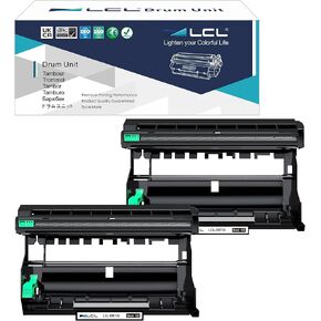 LCL Compatible Drum Unit Replacement for Printer Brother DR730 DR-730 12000 Pages HL-L2350DW HL-L2390DW HL-L2395DW HL-L2370DW HL-L2310D HL-L2357DW HL-L2370DN MFC-L2710DW MFC-L2750DW (2-Pack Black)