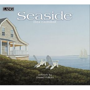 Lang, Seaside by Daniel Pollera 2025 Wall Calendar