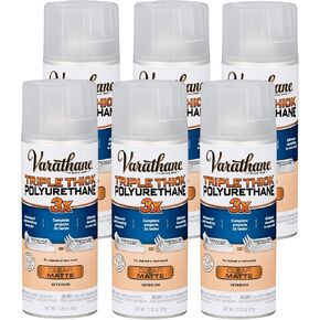 Varathane 318289 Triple Thick Polyurethane, 11.25 oz Spray (Pack of 1), Matte