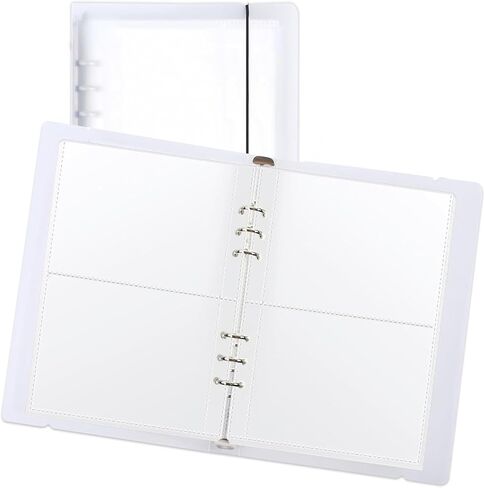 5x8 Index Card Storage, Clear Sleeves, 50 Pcs Double-Sided 1 Pocket Pages, Top Loading Sheet Protector for Photos, Postcards, Seed Packets in Saudi Arabia