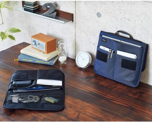 LIHIT LAB Laptop Sleeve with Pockets, 14.2 x 1 x 11.5, Black (A7768-24) in Saudi Arabia