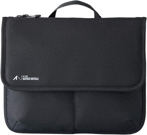 LIHIT LAB Laptop Sleeve with Pockets, 14.2 x 1 x 11.5, Black (A7768-24) in Saudi Arabia