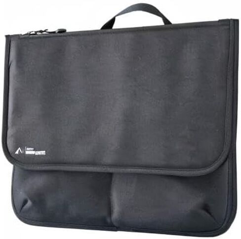 LIHIT LAB Laptop Sleeve with Pockets, 14.2 x 1 x 11.5, Black (A7768-24) in Saudi Arabia