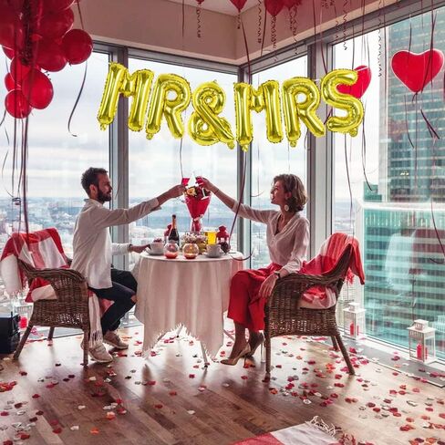 TONIFUL 40 Inch Large Gold Letter M Balloons Helium Balloons,Foil Mylar Big Balloons for Birthday Party Anniversary Supplies Decorations in Kuwait