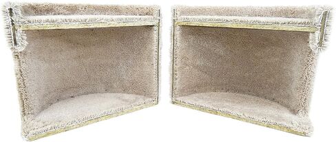 New Cat Condos Premier Triple Cat Tunnel, Beige in Saudi Arabia