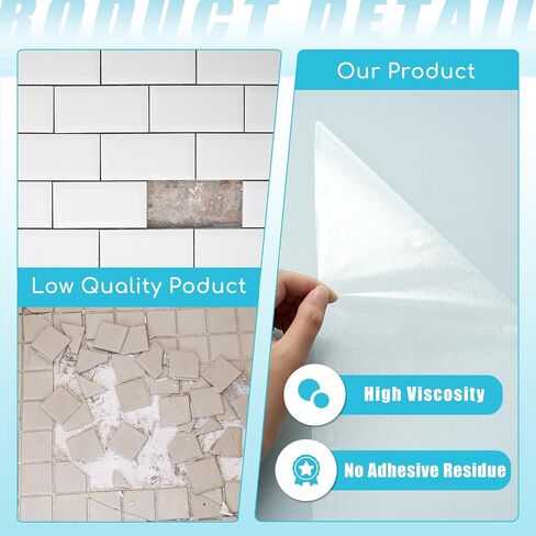 Adhesive Tile Setting Mat Double Sided Tape Sheet Tile 16 Sq ft Adhesive Tile Mat Wide Large Tape for Crafts DIY Projects Arts Wall Decor Home Decoration(12 x 300 Inch) in Saudi Arabia