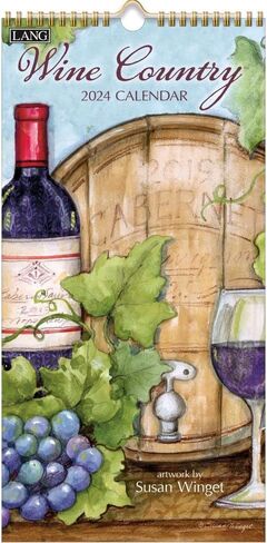 LANG Wine Country 2025 Vertical Wall Calendar (25991079143) in Saudi Arabia