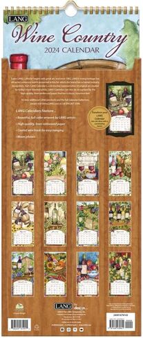 LANG Wine Country 2025 Vertical Wall Calendar (25991079143) in Saudi Arabia