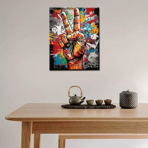 Fashion Girl Banksy Paint by Numbers for Adults Kids Graffitic Nurse Paint by Numbers DIY Painting Acrylic Fashion Women Paint by Numbers Kit Home Wall Living Room Decoration 16x20 Inch(DIY Frame) in Saudi Arabia