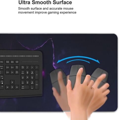 لوحة ماوس ألعاب Alien Mousepad كبيرة الحجم وممتدة مقاس XXL، مقاس 35.5 × 16 بوصة in Saudi Arabia