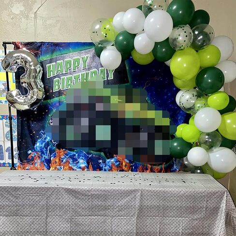 60 قطعة من بالونات الأطفال باللونين الأزرق والفضي، مقاس 30.48 سم باللون الأزرق الفاتح المغبر والأزرق والأبيض من اللاتكس مع بالونات فضية معدنية من الكروم للحفلات للأولاد وديكورات حفلات أعياد الميلاد الشتوية in Kuwait