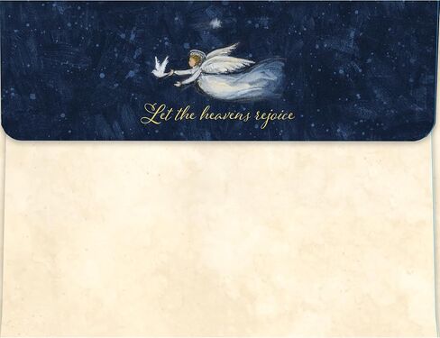LANG - "Adore Him", Boxed Christmas Cards, Artwork by Susan Winget" - 18 Cards, 19 envelopes - 5.375" x 6.875" in Kuwait