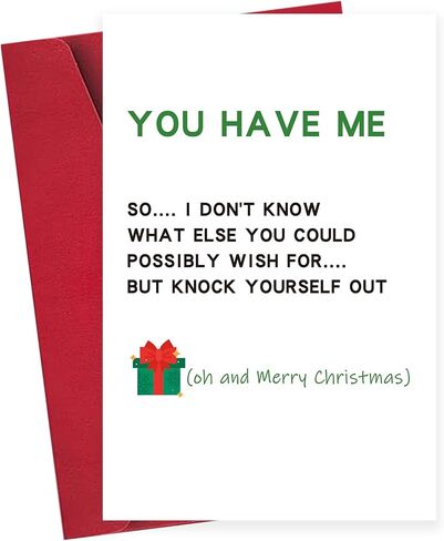 Funny Golf Christmas Card for Men Women,Merry Christmas Gifts for Golfer,Golf Xmas Card for Husband Boyfriend Dad Brother Boss in Kuwait